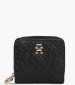 Women Wallets Distinct.Med Black ECOleather Tommy Hilfiger