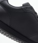 Men Casual Shoes Ess.Runner Black Leather Tommy Hilfiger