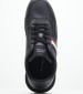 Men Casual Shoes Ess.Runner Black Leather Tommy Hilfiger