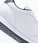 Men Casual Shoes Ess.Runner White Leather Tommy Hilfiger