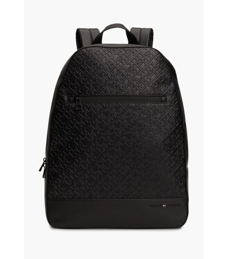 Ανδρικές Τσάντες Gram.Backpack Μαύρο ECOleather Tommy Hilfiger