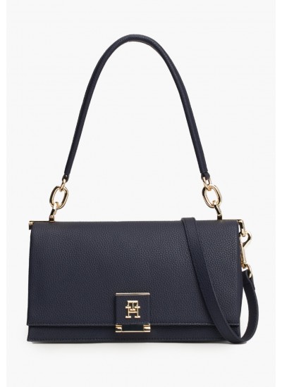 Women Bags Her.Crossover Blue ECOleather Tommy Hilfiger