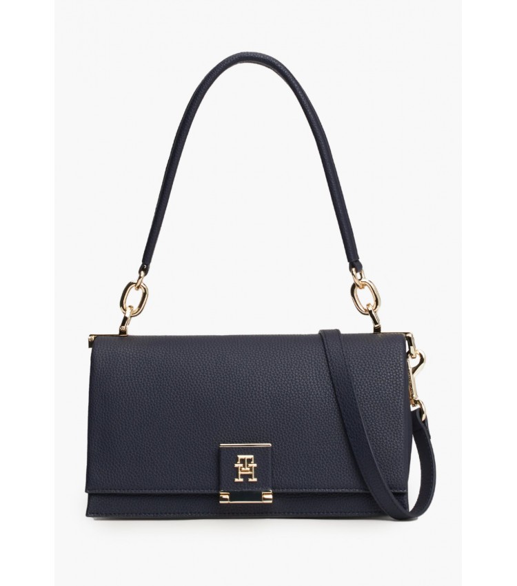 Women Bags Her.Crossover Blue ECOleather Tommy Hilfiger