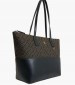 Γυναικείες Τσάντες Jacquard.Tote Μαύρο ECOleather-Ύφασμα Tommy Hilfiger