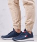 Men Casual Shoes Jeans.Flexi Blue Leather Tommy Hilfiger