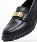 Γυναικεία Μοκασίνια Lea.Loafer Μαύρο Δέρμα Tommy Hilfiger