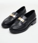 Γυναικεία Μοκασίνια Lea.Loafer Μαύρο Δέρμα Tommy Hilfiger