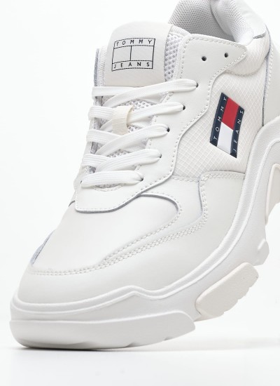 Γυναικείες Ζώνες Th.Lux.B Μπλε Δέρμα Tommy Hilfiger