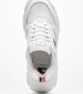 Women Casual Shoes Lightweight.Hybrid White Leather Tommy Hilfiger