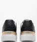 Women Casual Shoes Lux.Hardware Black Leather Tommy Hilfiger