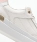 Women Casual Shoes Lux.Hardware White Leather Tommy Hilfiger