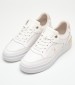 Women Casual Shoes Lux.Hardware White Leather Tommy Hilfiger