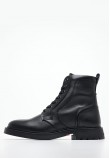 Men Boots Lwt.Boot Black Leather Tommy Hilfiger