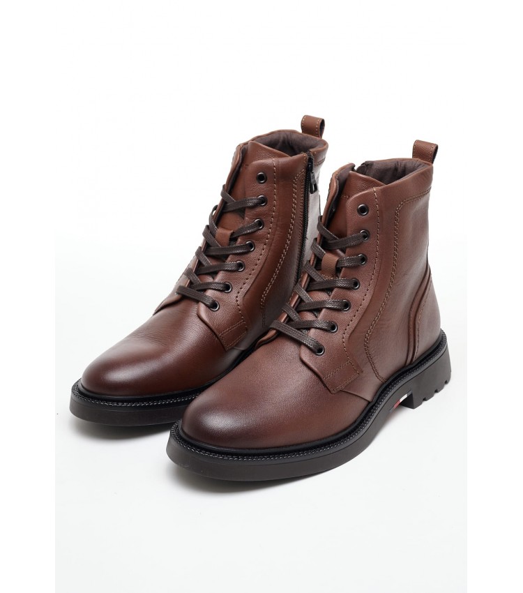 Men Boots Lwt.Boot Tabba Leather Tommy Hilfiger