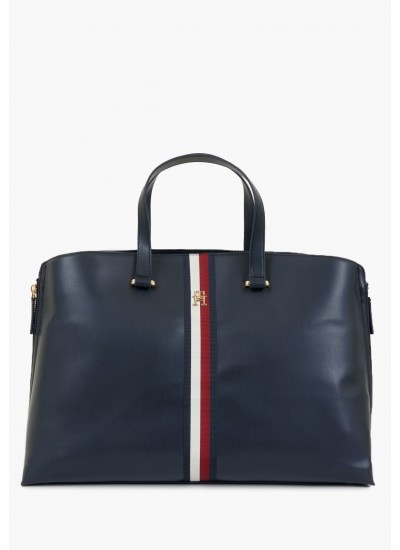 Γυναικείες Τσάντες Modern.Corp Μπλε ECOleather Tommy Hilfiger