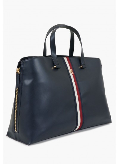 Γυναικείες Τσάντες Modern.Corp Μπλε ECOleather Tommy Hilfiger