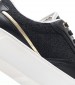 Women Casual Shoes Platform.Monogram Black Leather Tommy Hilfiger