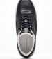 Women Casual Shoes Platform.Monogram Black Leather Tommy Hilfiger