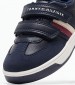 Παιδικά Παπούτσια Casual Stripes.Vlc Μπλε ECOleather Tommy Hilfiger