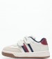 Παιδικά Παπούτσια Casual Stripes.Vlc Μπεζ ECOleather Tommy Hilfiger