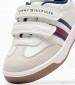 Παιδικά Παπούτσια Casual Stripes.Vlc Μπεζ ECOleather Tommy Hilfiger