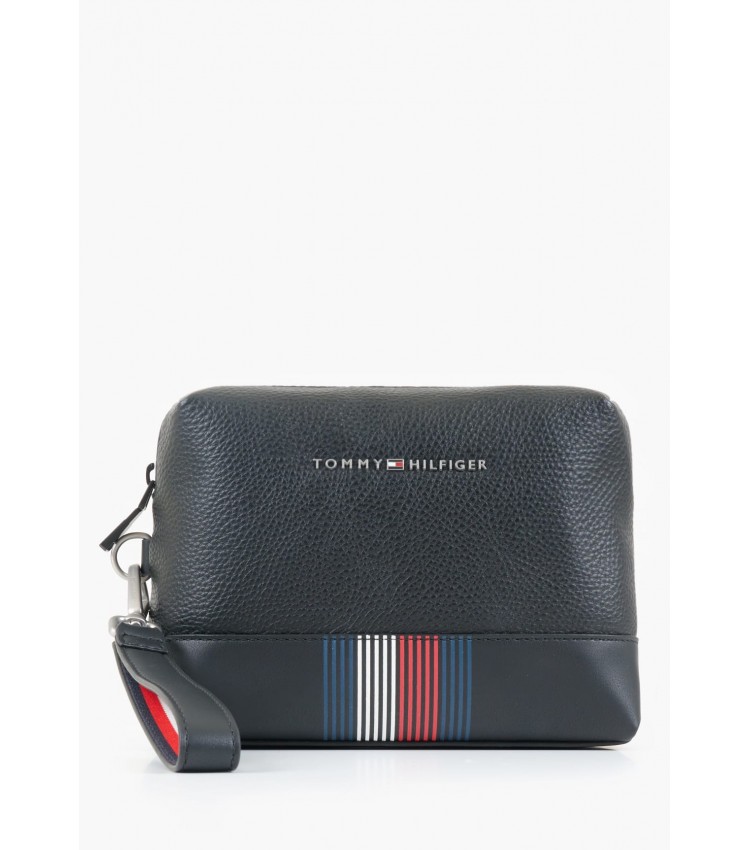 Ανδρικές Τσάντες Th.Transit Μαύρο ECOleather Tommy Hilfiger