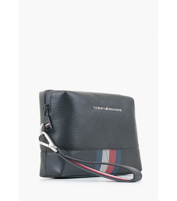 Ανδρικές Τσάντες Th.Transit Μαύρο ECOleather Tommy Hilfiger