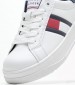 Παιδικά Παπούτσια Casual Uni.Flag Άσπρο ECOleather Tommy Hilfiger