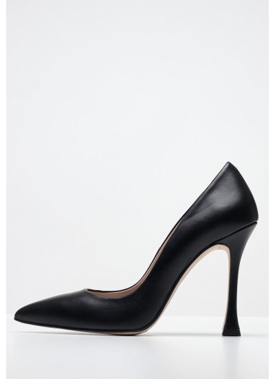 Women Pumps & Peeptoes High 2444.100200 Black Leather Mortoglou