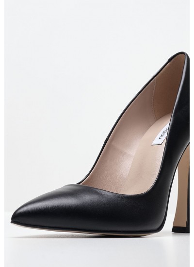 Women Pumps & Peeptoes High 2444.100200 Black Leather Mortoglou