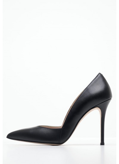 Women Pumps & Peeptoes High 2446.100147 Black Leather Mortoglou