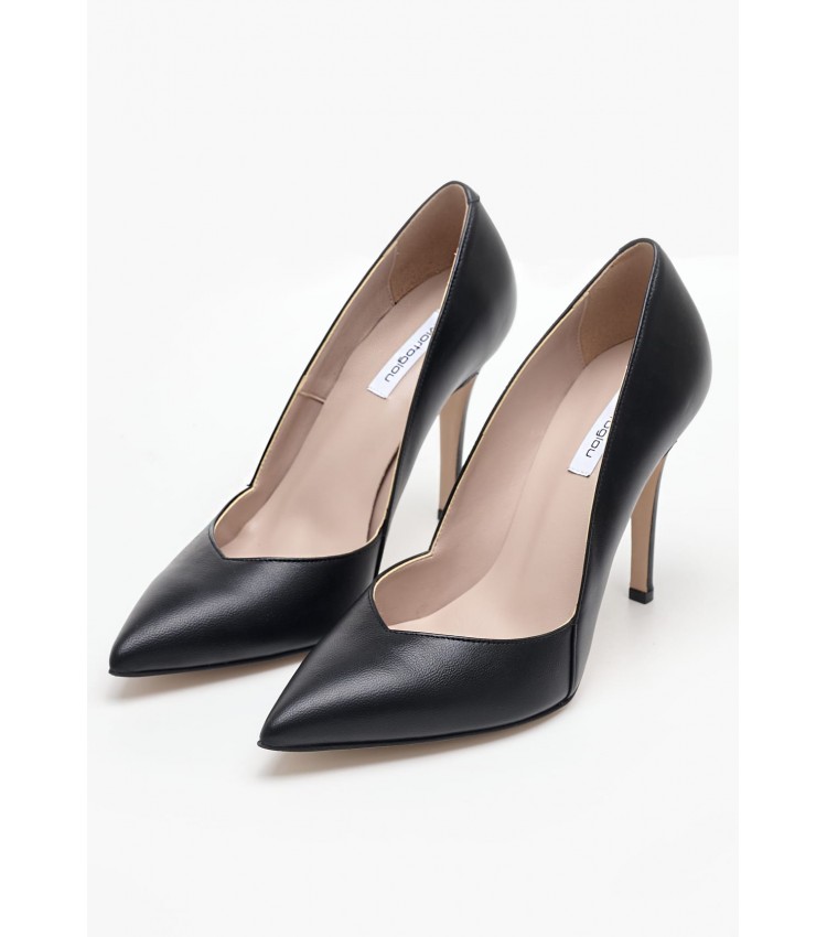 Women Pumps & Peeptoes High 2446.100147 Black Leather Mortoglou