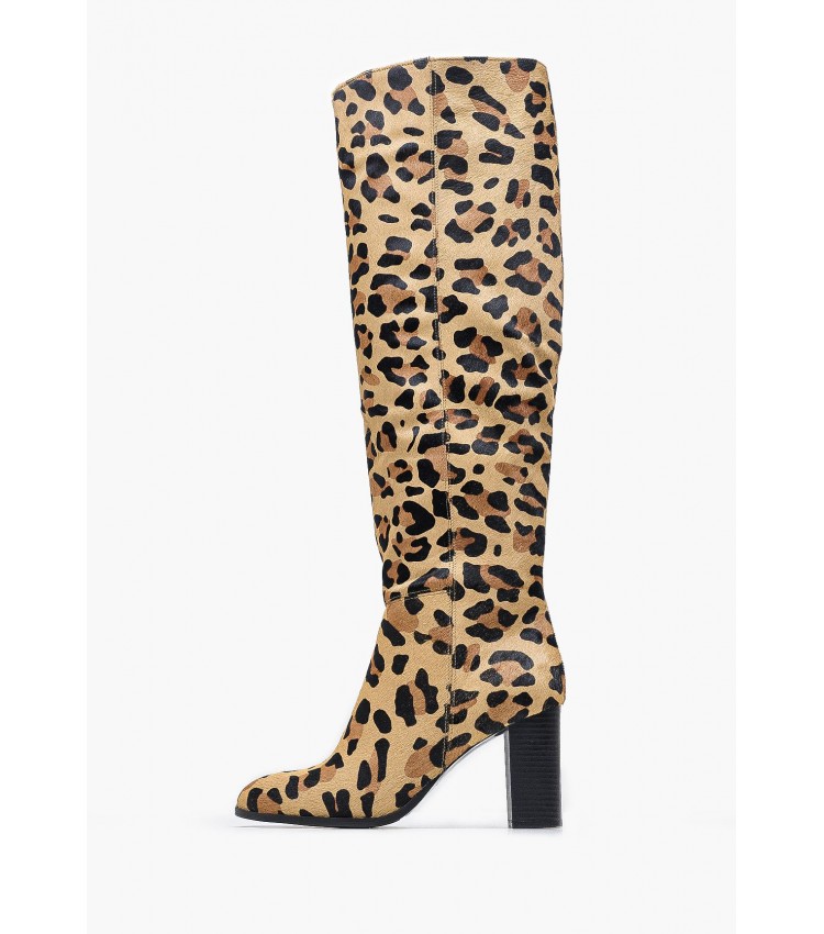 Women Boots 2480.75701 Leopard Pony Mortoglou