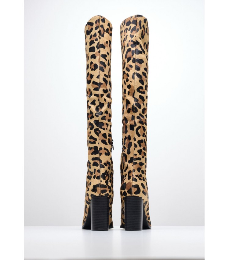 Women Boots 2480.75701 Leopard Pony Mortoglou