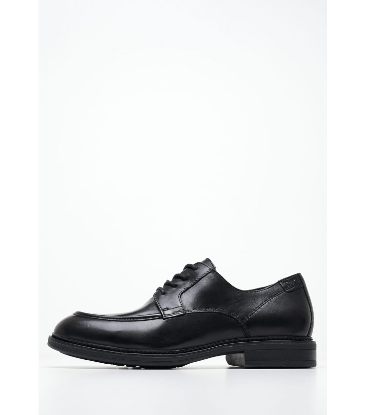 Men Shoes 13202.S Black Leather Tamaris