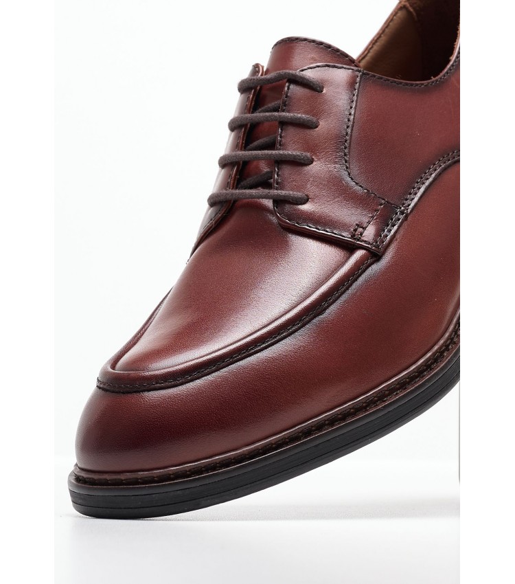 Men Shoes 13202.S Brown Leather Tamaris