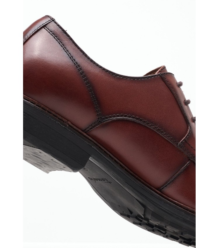 Men Shoes 13202.S Brown Leather Tamaris