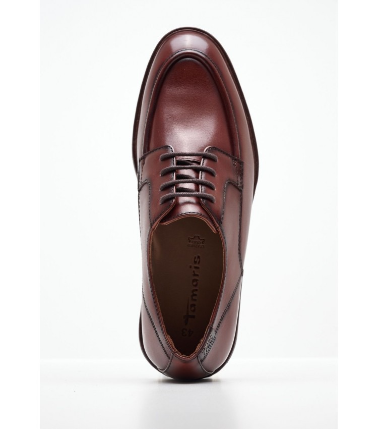 Men Shoes 13202.S Brown Leather Tamaris