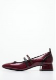 Women Pumps & Peeptoes Low 22318 Bordo ECOleather Tamaris