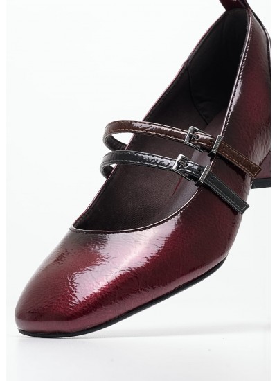 Women Pumps & Peeptoes Low 22318 Bordo ECOleather Tamaris