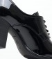 Women Moccasins 23300.Pat Black ECOleather Tamaris