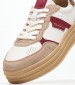 Women Casual Shoes 23773 Beige Leather Tamaris