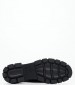 Women Moccasins 24439 Black Leather Tamaris