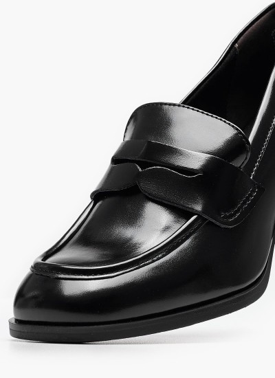 Γυναικεία Μοκασίνια 24311 Μαύρο ECOleather Tamaris