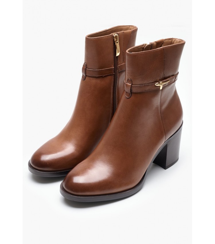 Women Boots 25319 Brown Leather Tamaris