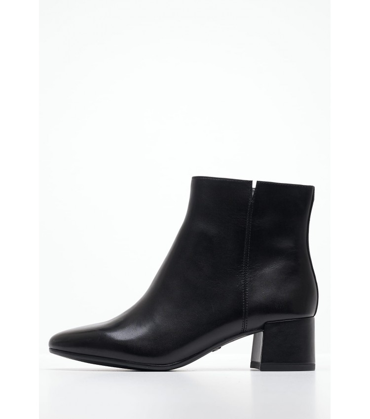 Women Boots 25345 Black Leather Tamaris