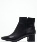 Women Boots 25345 Black Leather Tamaris