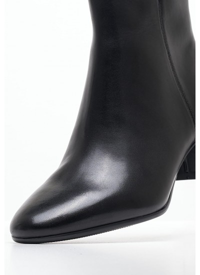 Women Boots 25345 Black Leather Tamaris