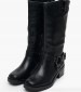 Women Boots 25399 Black ECOleather Tamaris