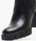 Women Boots 25457 Black Leather Tamaris